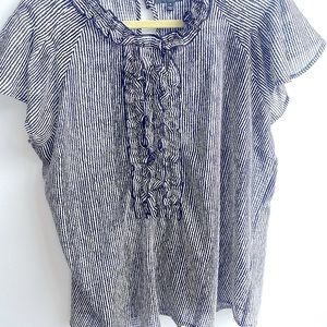Great light weight, wonderful summer blouse, casual or dressy . XL